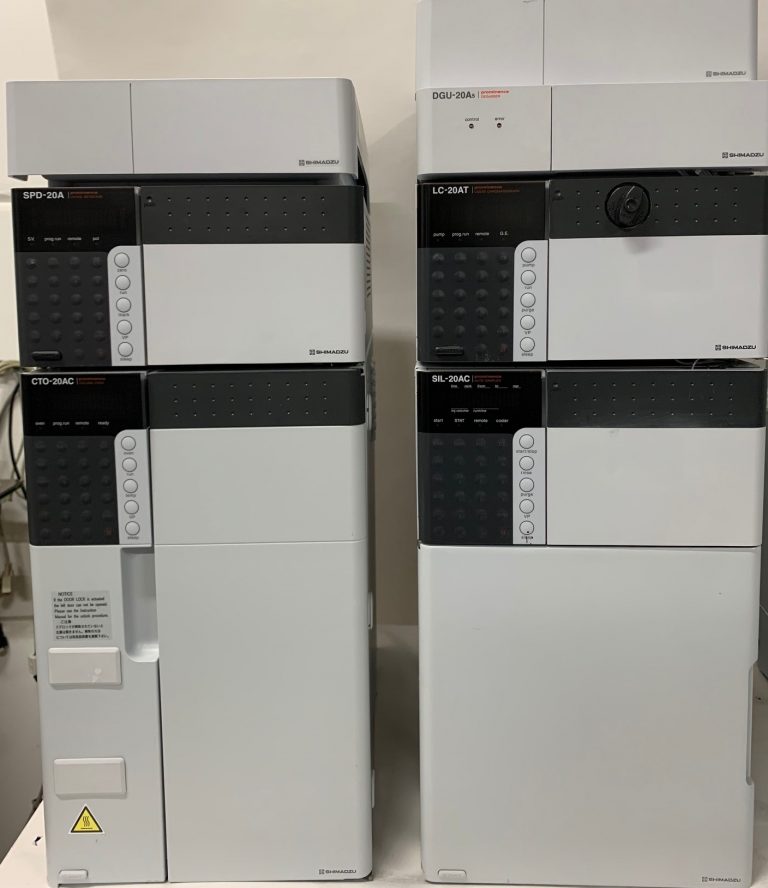 Shimadzu LC20 HPLC system with UV Lab2