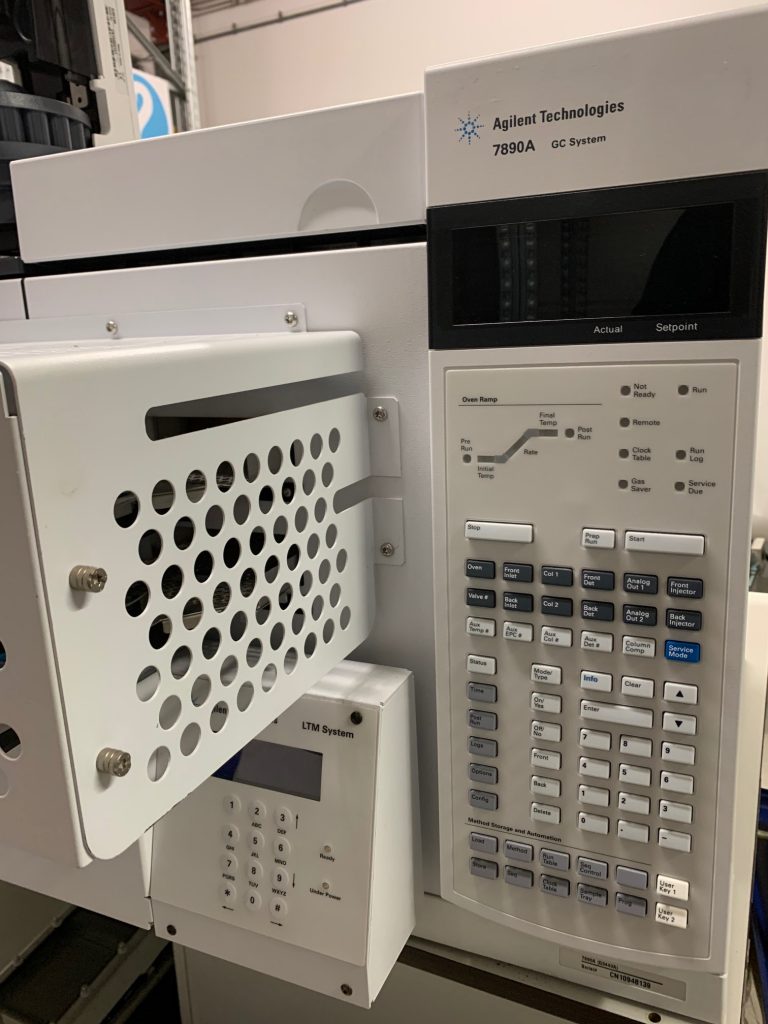 Agilent 7890A with LTM module Lab2