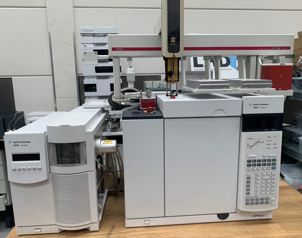 Agilent 5975C GC/MS with Headspace sampler – Lab2