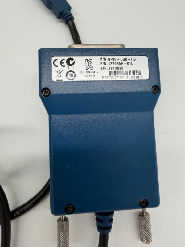 National instruments 187965-01 GPIB Instrument Control Device, GPIB-USB ...
